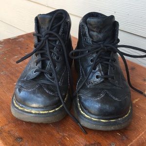 Black Dr. Marten Boots
